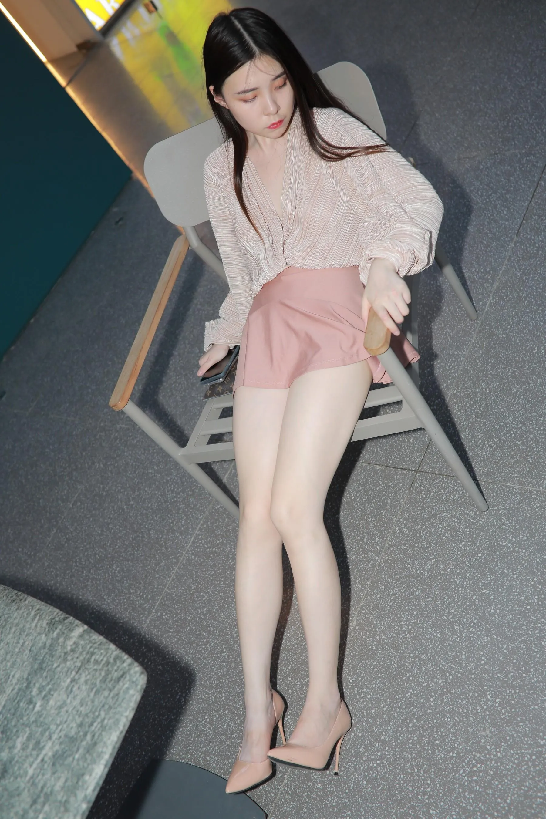 魔镜街拍 NO.167 可爱的粉色短裙小姐姐 [495P]插图3